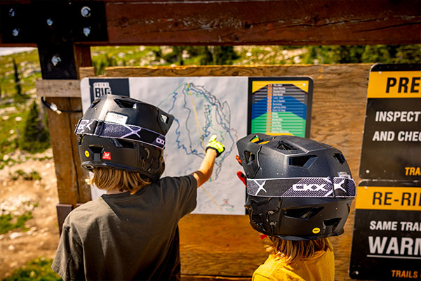 Bike Park Trail Map