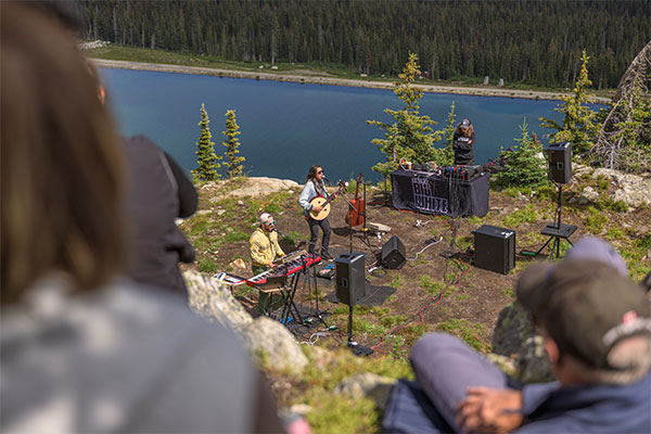 Music in the mountains