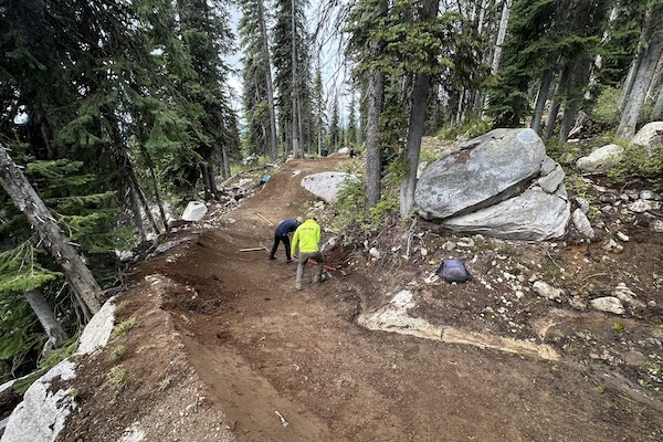 Trail upgrades