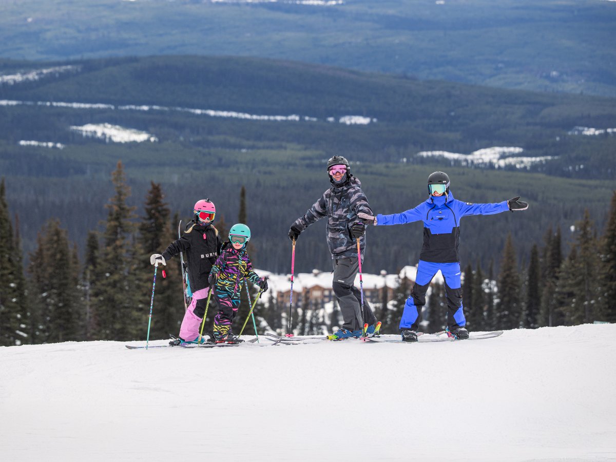 Family at Big White